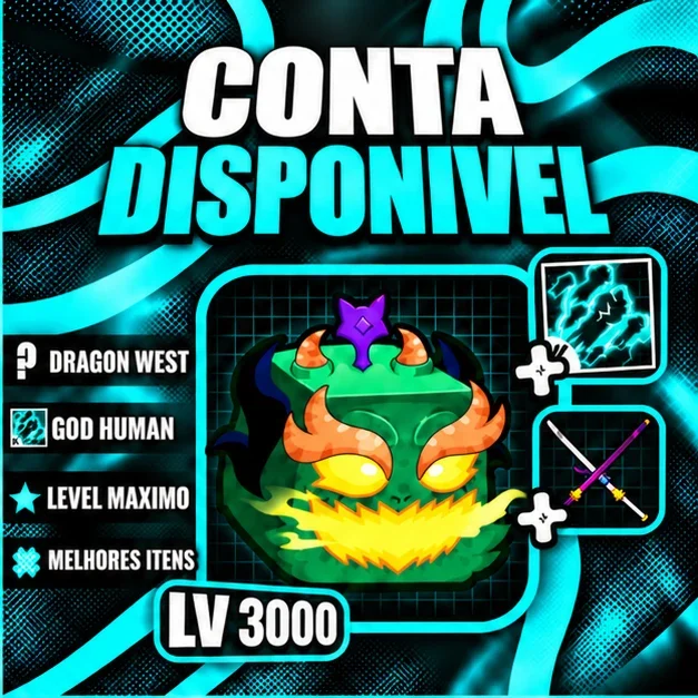 『 🐉 』 DRAGON WEST + GODHUMAN + LEVEL MÁX