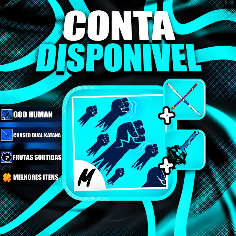 『 ⚔️ 』 GODHUMAN + CDK + SOUL GUITAR + LEVEL MÁX