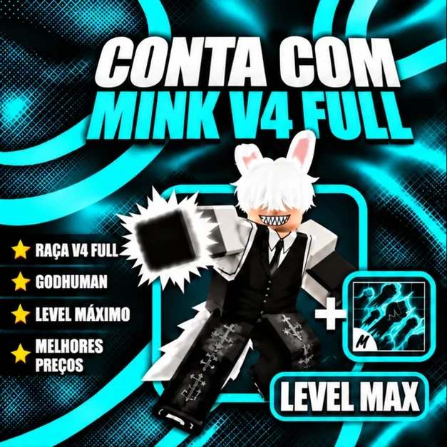 『 🧬 』 MINK V4 FULL + GODHUMAN + LEVEL MÁX